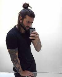 Guys Avoid Tight Hats And Tight Ponytails Long Hair Styles Man Bun Hairstyles Long Hair Styles Men