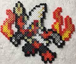 Pokemon 257m Mega Blaziken By Crimsonbalmung On Deviantart Pokemon Bead Perler Bead Patterns Pokemon