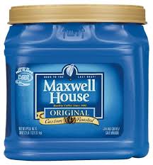 1 tbsp maxwell house coffee. Maxwell House Maxwell House Original Ground Coffee 39 Oz Can 59322651 Msc Industrial Supply