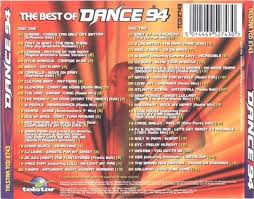 The Best Of Dance 94 Telstar 1994 A Pop Fans Dream