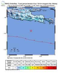 Wilayah pesisir selatan kabupaten malang masuk zona merah gempa bumi. Gempabumi Tektonik M 5 9 Mengguncang Kabupaten Malang Tidak Berpotensi Tsunami Bmkg