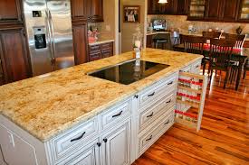 Natural pennfield black kitchen island granite top. Hkd Traditional Kitchen Island Spice Racks Cherry Wood Kitchen Cabinets Kitchen Design Showrooms Wood Kitchen