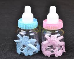 New 2017 Baby Shower Baby Bottle Favors Party Supplies Decoration Pink Blue Christening Fillable Bottle Gifts Candy Box 48pc Lot Gift Box Candy Gift Giftcandy Whistle Aliexpress