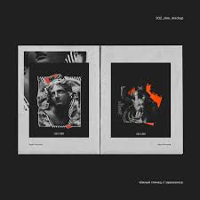 Sqz Zine Mockup Free Zine Mockup On Behance In 2020 Zine Free Mockup Mockup
