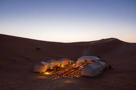 Berber drums, sunset and sunrise over erg chebbi dunes. Luxury Desert Camps Camping In Morocco S Sahara Merzouga Luxury Desert Camp Luxury Camping Morocco Luxury