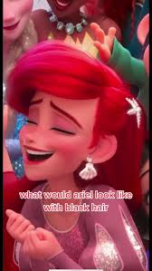 Ariel The Little Mermaid Black Hair