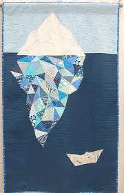 Iceberg By Crystal Mcgann Kambah Australian Capital Territory Australia Art Quilts Quilting Crafts Quilts
