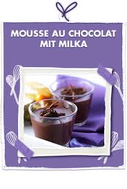 Mousse Au Chocolat Mit Milka Milka Milka Schokolade Mousse Au Chocolat Rezept