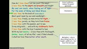 Sonnet 43 How Do I Love Thee