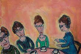 رسومات عن الفن والحياة الاجتماعية المرسال