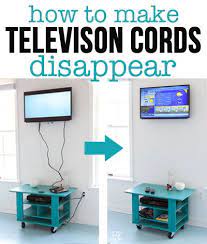 How To Hide Cords On A Wall Mounted Tv Diy Home Improvement Home Diy Home Improvement Projects