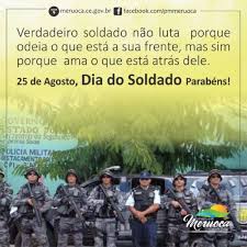Calendário de agosto de 2021. Dia Do Soldado
