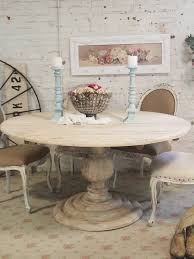 You can choose round kitchen table ideas and you can also choose round kitchen table and chairs design. Painted Cottage Chic Shabby French Linen Round Dining Table Farm Table Tbl31 1 195 00 The Painted Cottage Vintage Painted Furniture