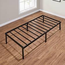 Helping canadians save money so they can live better. Mainstays 14 Heavy Duty Slat Bed Frame Black Steel Walmart Canada