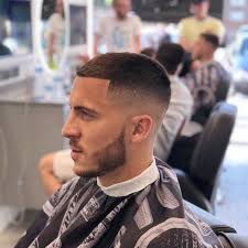 In 2018, the eden hazard haircut become so hits with a short blunt fringe crop and a mid skin fade on the back and sides. Eden Hazard Hairstyle Men S Short Hair Mens Haircuts Short Short Fade Haircut