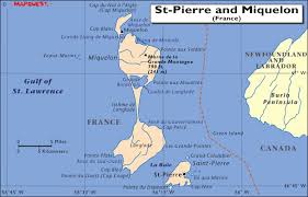 Even though saint pierre & miquelon is a territory of france, the region is not part of the schengen treaty and has its own immigration policy. Map Of Saint Pierre And Miquelon St Pierre And Miquelon St Pierre Map
