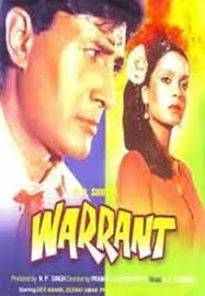 Warrant album has 4 songs sung by kishore kumar, lata mangeshkar. Warrant Movie Showtimes Review Songs Trailer Posters News Videos Etimes