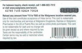 We did not find results for: Gift Card People Walgreens United States Of America Walgreens Col Us Wal 018b