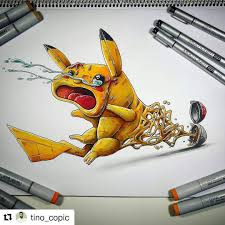 Pikachu Get Caught Pikachu Pokemon Pokemongo Pokeball Draw Drawing Art Fanart Artist Illustration Design Sketch Geek Art Fan Art Drawing Art