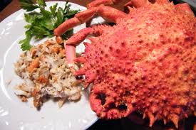 Filtrate il succo di limone prima di aggiungerlo alla granseola per evitare fastidiosi semini nella pasta. Spaghetti Alla Granseola E Granseola In Insalata Lericettedibaccos