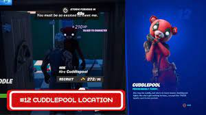 Cuddlepool Character Location #12 | Fortnite Character Collection Chapter 3  Season 1 - YouTube