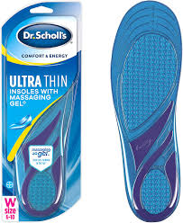 They were super easy to cut to fit my sneakers thanks to the easy guide lines on the insoles. Dr Scholl S Ultra Thin Insoles Massaging Gel Insoles 30 Thinner In The Toe For Comfort In Dress Shoes For Women S 6 10 Also Available For Men S 8 13 Health Personal Care Amazon Com