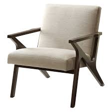 View the jenna wood accent chair at havertys.com. Mid Century Fabric Solid Wood Accent Chair Walmart Com Walmart Com