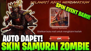 Bocoran elite pass season 17 tema koboi keren gcubeid. Free Fire Zombie Samurai Image Update Free Fire 2020