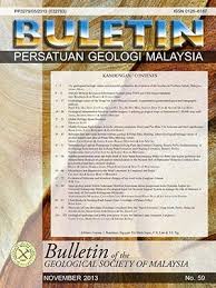 O cari gali di kawasan baru o cari. Geological Society Of Malaysia