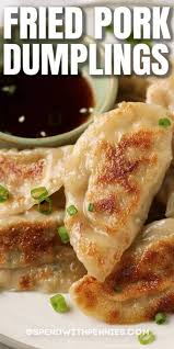Fill Your Craving For Pork Dumplings By Making Them At Home With This Easy Recipe Pork Dumpling Homemade Dumplings Easy Dumplings Recipe