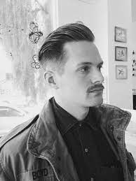 Old School Dapper Mustache Old School Haircuts Haircuts For Men Dapper Haircut