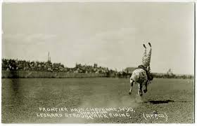 Frontier Days Trick Riding--Wyoming Tales and Trails
