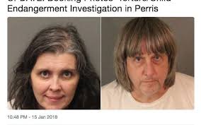 Mỹ: 13 người con bị xích và bỏ đói trong nhà, cha mẹ bị bắt