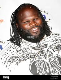 Mark Henry WWE and the Muscular Dystrophy Association (MDA) joinces to  present the annual WWE SummerSlam Kick-Off Party at Stock Photo