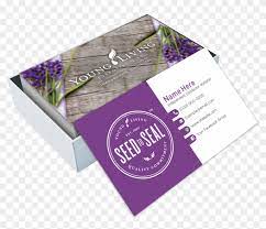 On the back & post. Young Living Business Cards Envelope Hd Png Download 1006x850 5542906 Pngfind