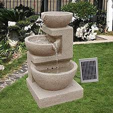 Weitere ideen zu solarbrunnen garten, solarbrunnen, garten. Wehmann Solarspringbrunnen Solarbrunnen Eden Garten Brunnen Kaskade Komplettset Fur Garten Und Terrasse Tag Und Nacht Bonus Netzladeteil Inklusive Amazon De Garten