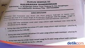 We did not find results for: Ini Isi Surat Edaran Rw Di Surabaya Soal Iuran Nonpribumi Yang Viral