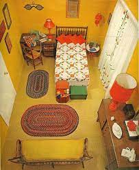 Yellow Room Retro Bedrooms Wes Anderson Decor Retro Interior