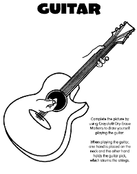 Check spelling or type a new query. Guitar Coloring Page Crayola Com