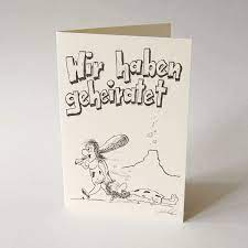 Tausche arbeitsplatz mit 5000€ netto im monat, sehr nettem chef und 4 stunden arbeitszeit in der woche! Wir Haben Geheiratet 10 Lustige Karten Fur Nach Der Hochzeit Cartoon Richard Schob Cremefarbene Klappkarten Ohne Umschlage Amazon De Burobedarf Schreibwaren