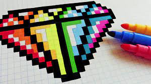 Voici des activités manuelles que je fais dans les écoles et centres aérés. Handmade Pixel Art How To Draw Rainbow Diamond Pixelart å½±ç‰‡ Dailymotion