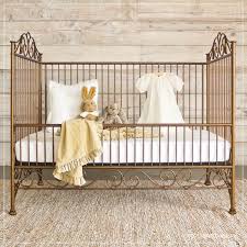 Casablanca Daybed Kit Vintage Gold Iron Baby Bed Bratt Decor Bratt Decor Crib