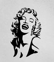 Download marilyn monroe cliparts and use any clip art,coloring,png graphics in your website, document or presentation. Marilyn Monroe Laughing Smile Norma Jean Car Window Yeti Laptop Decal Inspired By Marilyn M Silhouette Art Marilyn Monroe Artwork Art Drawings Sketches Simple
