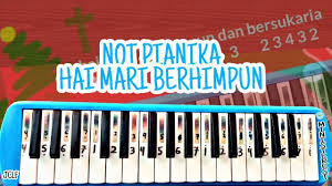 Situs ini menyediakan berbagai lagu, baik itu pujian, penyembahan, kidung, lagu sekolah minggu, dan hymne. Not Pianika Hai Mari Berhimpun Jclf Lagu Rohani Youtube