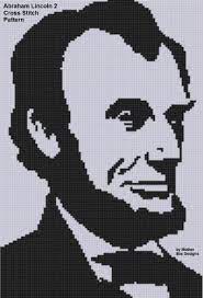 Abraham lincol cross stitch patterns. Amazon Com Abraham Lincoln 2 Cross Stitch Pattern Ebook Designs Mother Bee Kindle Store