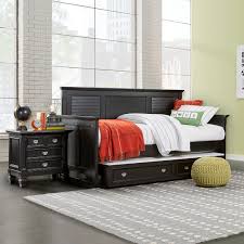 Baxton studio mabelle navy blue velvet daybed with trundle. Rooms To Go Kids On Twitter Panel Beds Bookcase Beds Daybeds And More On Sale Now Collection Belmar Finish Black Items Shown Daybed Trundle Not Included Roomstogo Roomstogokids Home Homedecor Decoratingseasy Kidsfurniture