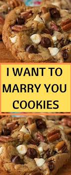 I Want To Marry You Cookies Recipes Cookie Recipes Yummy Cookies