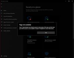 Issues In Windows 10 Security App Windows 10 Forums