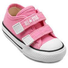 Tenis Infantil Converse All Star Ct Border 2 S Baby Rosa Zattini