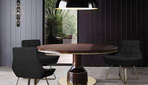 Looked for a round extending pedestal table for months without success then found this one which fits all our needs. Buck Walnut Root Veneer Round Dining Table K B London